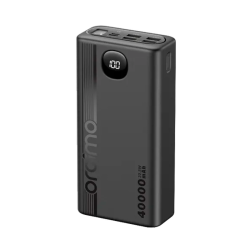 Powerbank Oraimo 40000mAh avec Charge Rapide 22.5W et Affichage LED