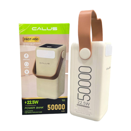 Powerbank Calus 50000mAh Fast500– Ultra-Rapide 22.5W Affichage LED