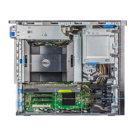 Dell Precision 7820 Xeon 4114, 192GoRAM, SSD 256Go + HDD 1To