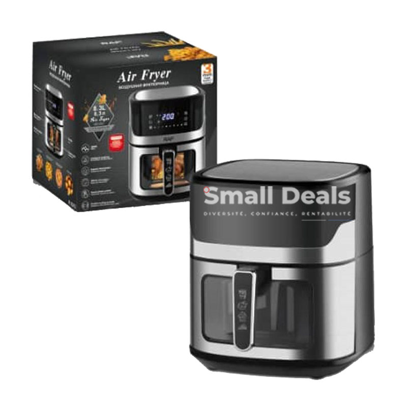 Friteuse à Air 12L 2400W – Grande Capacité et Cuisson Saine Friteuse à Air 12L 2400W – Grande Capacité et Cuisson Saine