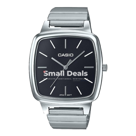 Montre Casio Quartz Dorée - Cadran Bleu Royal - Étanche 50 m