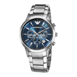 Montre Emporio Armani AR2448 – Cadran Bleu Marine – Chronographe Homme