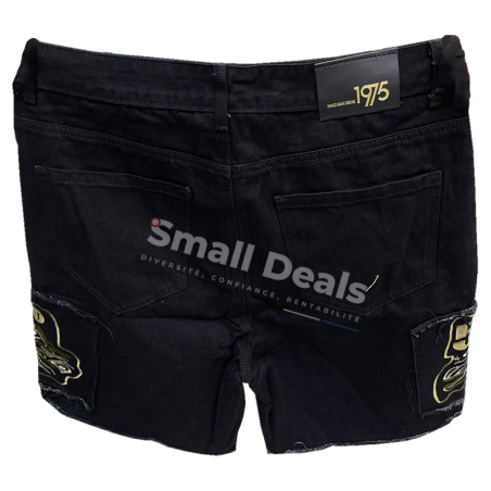 Short Homme en Jean – Style Urbain DENIX 1975 – Confort et Résistance