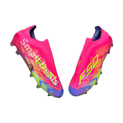 Chaussures adidas F50 Elite – Rose, Bleu, Jaune Fluo – Performance