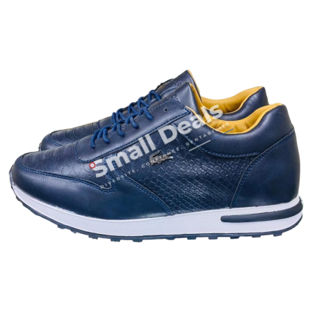 Sneakers Lacoste Homme en Cuir – Motif Crocodile – Confort Durable