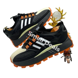 Adidas ZX 2K Boost Noir Orange Blanc – Baskets Homme avec Amorti Boost