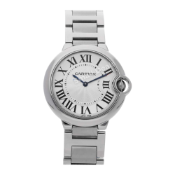 Montre Femme Cartier Ballon Bleu 33 mm Acier Mouvement Automatique