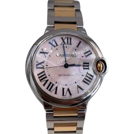 Montre Femme Cartier Ballon Bleu 33 mm Acier Mouvement Automatique