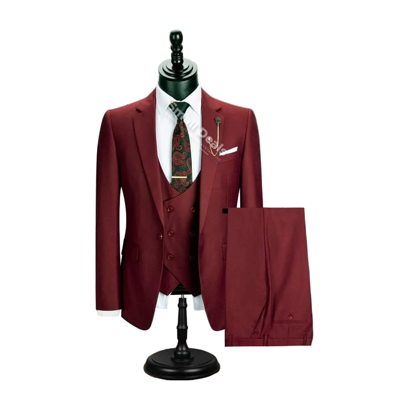 Costume 3 Pièces Daro Uomo DRV6158-59 – Bordeaux – Gilet Croisé Homme Costume 3 Pièces Daro Uomo DRV6158-59 – Bordeaux – Gilet Croisé Homme