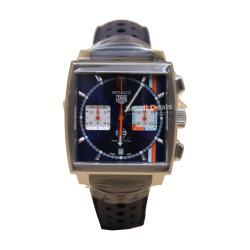 TAG Heuer Monaco Men’s Chronograph 39 mm – Steel, Heuer 02, Swiss Made