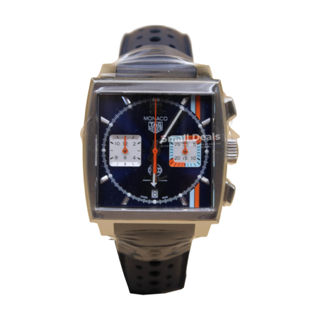 TAG Heuer Monaco Men’s Chronograph 39 mm – Steel, Heuer 02, Swiss Made