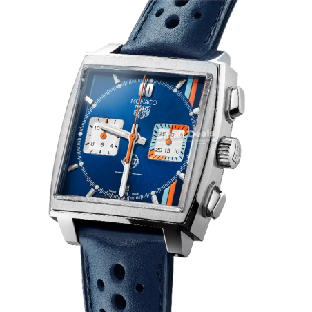 TAG Heuer Monaco Men’s Chronograph 39 mm – Steel, Heuer 02, Swiss Made