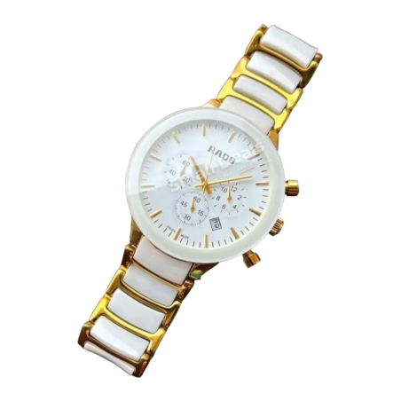 Rado Centrix Chronograph Unisexe Céramique & Acier Blanc | Small Deals