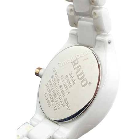 Rado Centrix Chronograph Unisexe Céramique & Acier Blanc | Small Deals