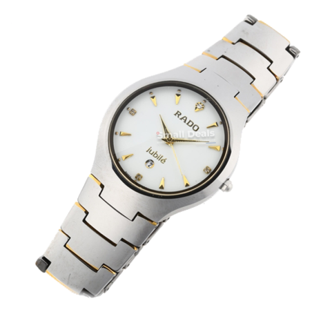 Rado Jubile White Ceramic Unisex Watch – White Dial | Small Deals