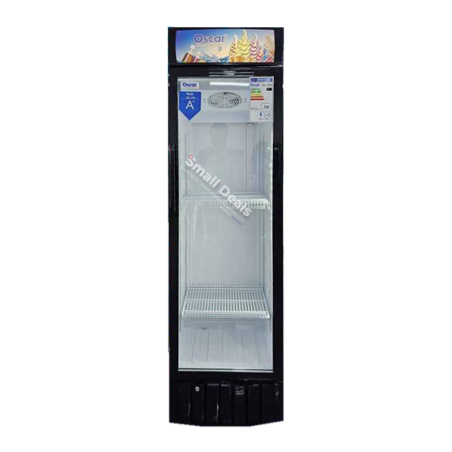 Réfrigérateur Vitrine Oscar V400 – 280 L – 2 Portes – R600a – Classe A+ – Écran LED