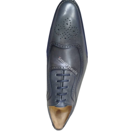 Chaussures Berwick 1707 2711 Homme – Richelieu en Cuir –Cousu Goodyear