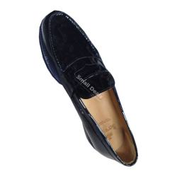 Berwick 4456 Mocassin Homme – Cuir Grainé Noir – Cousu Goodyear