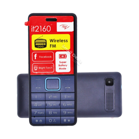 Téléphone ITEL 2160 – Double SIM avec Lampe Torche et Radio FM