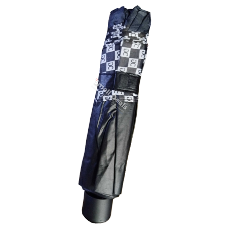 Parapluie - Grande Taille - Motif gucci - Housse noire détails blancs