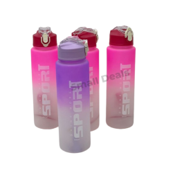 Gourde Sport 500ml – Bouteille Étanche Bicolore | Accessoire Fitness Cameroun