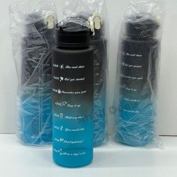 Gourde Marqueur de Temps 1 L — Hydratation Quotidienne Motivation