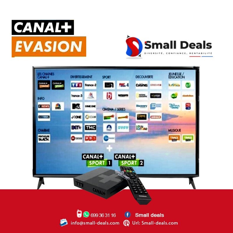 Canal+ subscription: EVASION formula