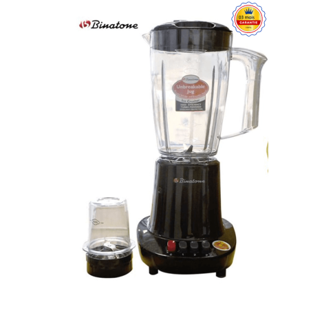 Binatone Blender - Mixeur 2 en 1 BLG-415- 350W- Noir
