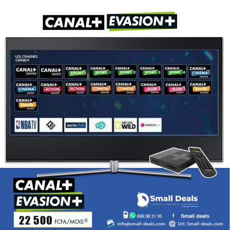 Canal+ subscription: The most complete EVASION+ formula