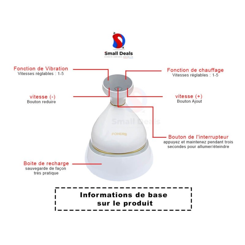 APPAREIL DE MASSAGE THERAPEUTIQUE FOHERB APPAREIL DE MASSAGE THERAPEUTIQUE FOHERB
