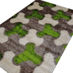 Tapis Design 0006 vert beige 2m/3m