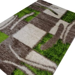 Tapis Design 0001 vert beige 1m20 / 1m70