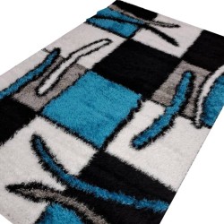 Tapis Design 0001 turquoise 1m20 / 1m70