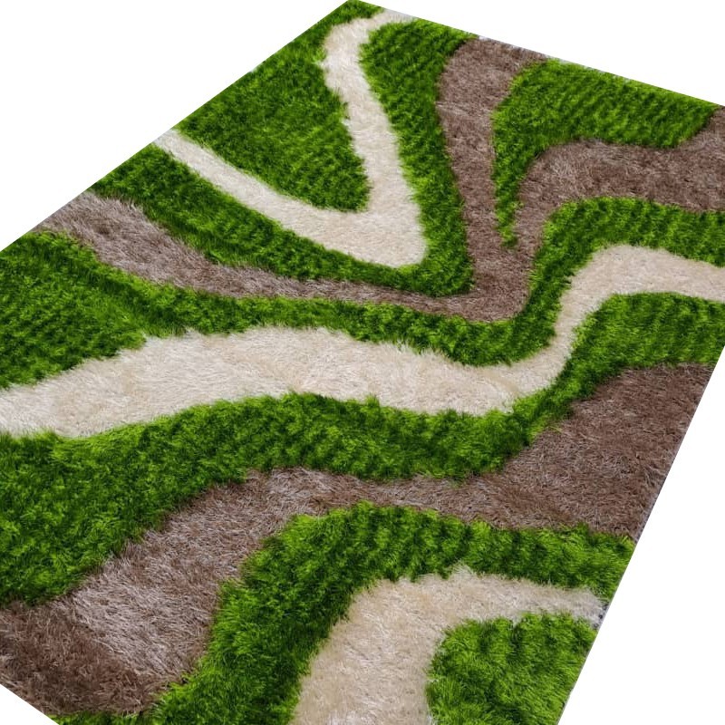 Tapis Design 0003 : Vert beige 1m20 / 1m70 Tapis Design 0003 : Vert beige 1m20 / 1m70