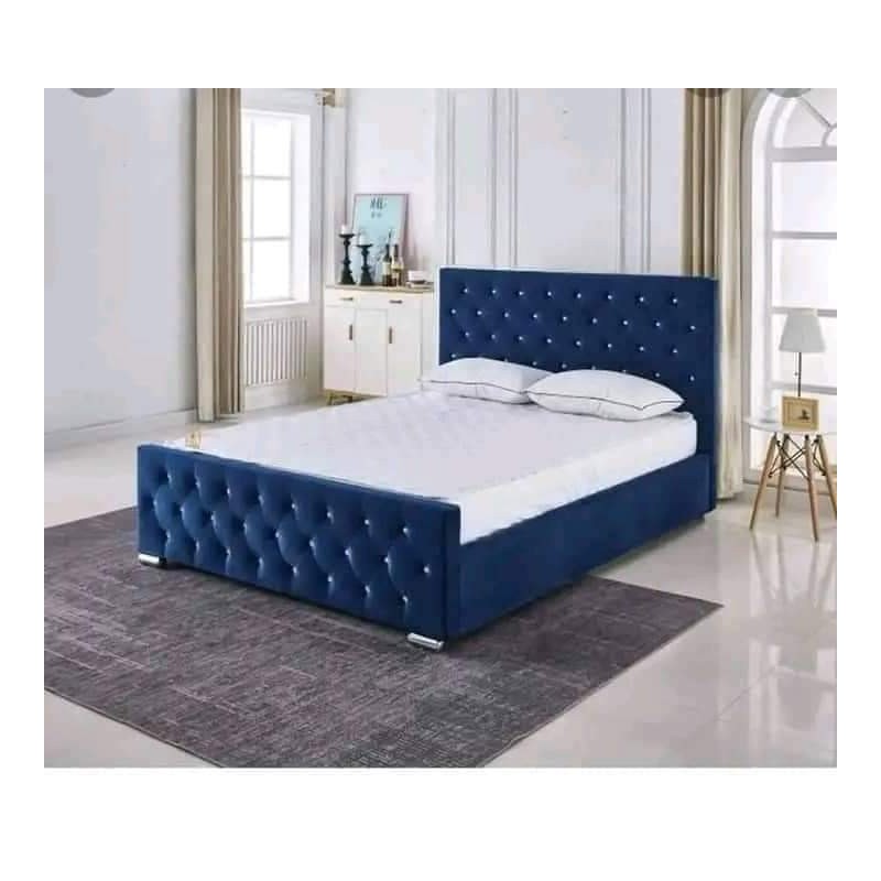 lit rembourré capitonné bleu lit rembourré capitonné bleu